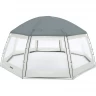 Круглый купол для бассейна BESTWAY 600x600x295см 58612 BW